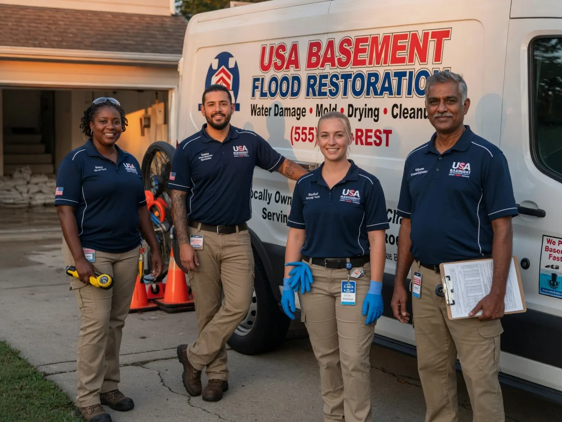 Basement Flood Cleanup company in Kingsford, MI